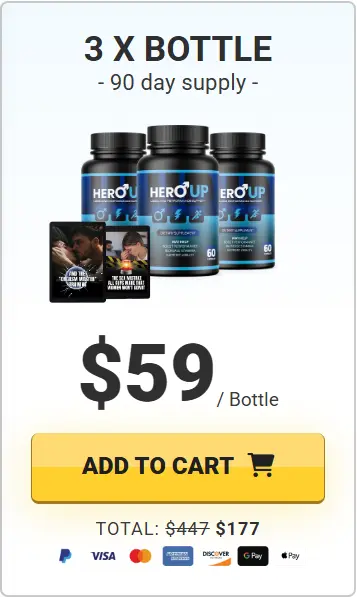HeroUP - 3 Bottle